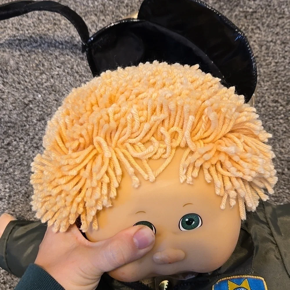 Vintage Cabbage Patch Man 20 Anniversary 1983-2003 Police Officer Doll